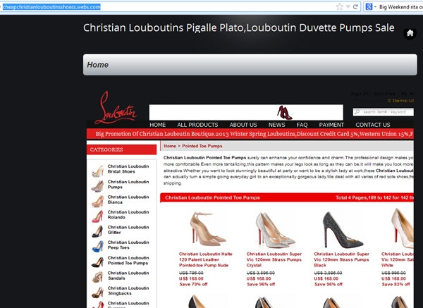 louboutins official website